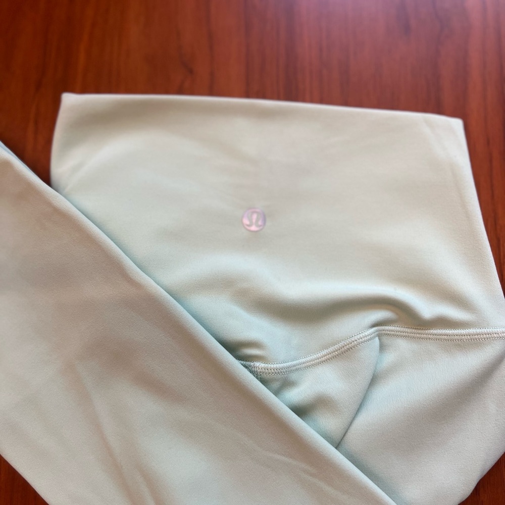 lululemon Align™ High-Rise Pant 25" creamy mint size 0